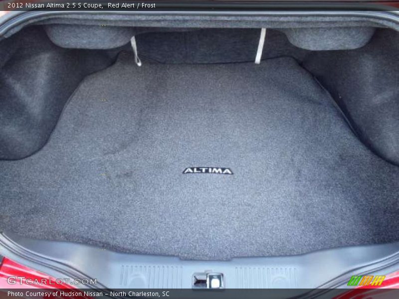 Red Alert / Frost 2012 Nissan Altima 2.5 S Coupe