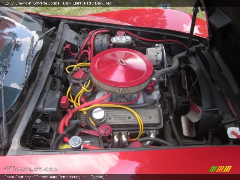  1982 Corvette Coupe Engine - 350 cid OHV 16-Valve V8