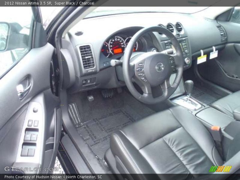 Super Black / Charcoal 2012 Nissan Altima 3.5 SR