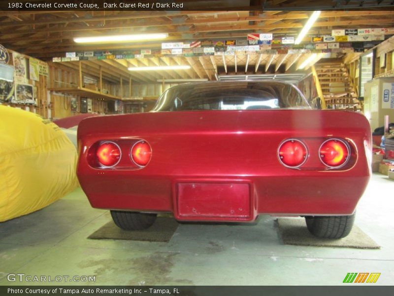 Dark Claret Red / Dark Red 1982 Chevrolet Corvette Coupe
