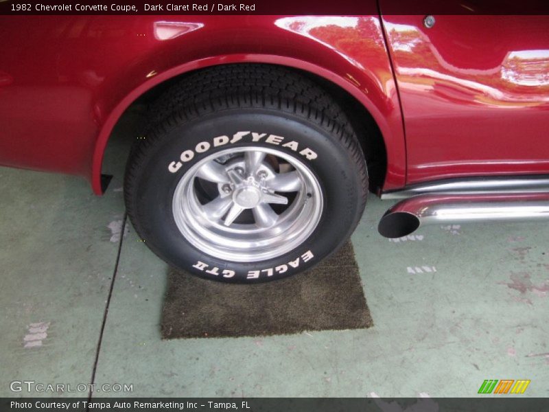 Custom Wheels of 1982 Corvette Coupe