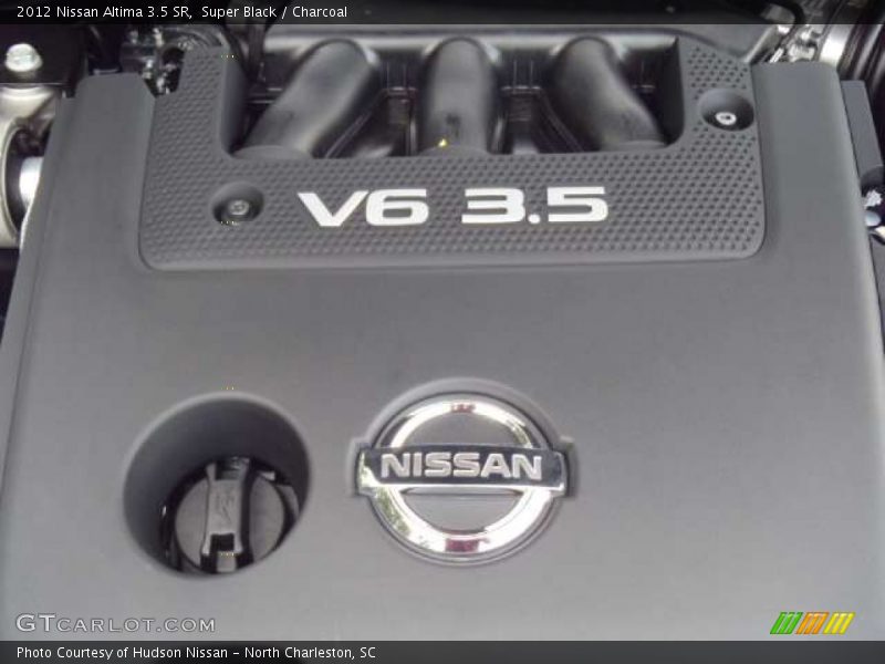 Super Black / Charcoal 2012 Nissan Altima 3.5 SR