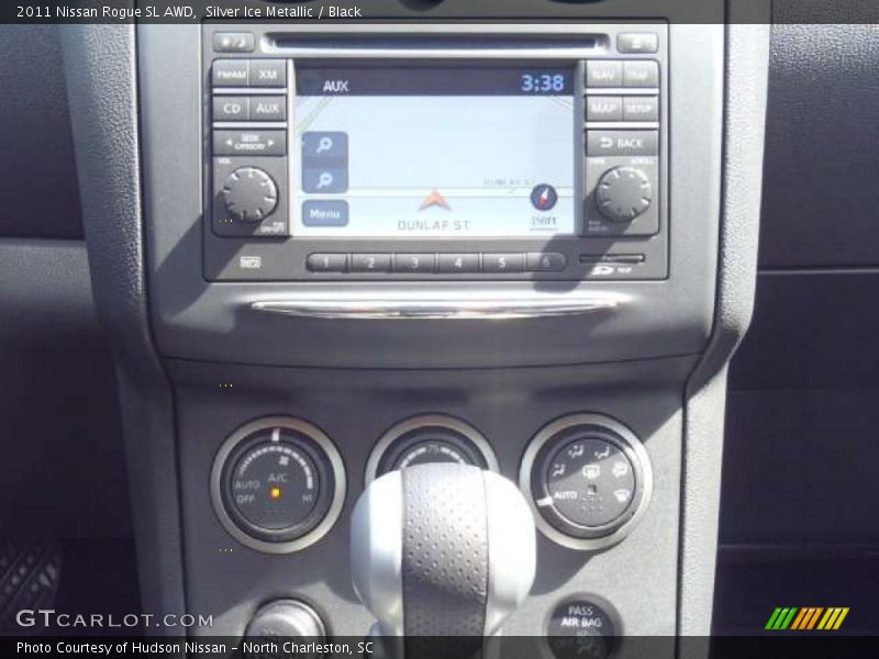 Silver Ice Metallic / Black 2011 Nissan Rogue SL AWD
