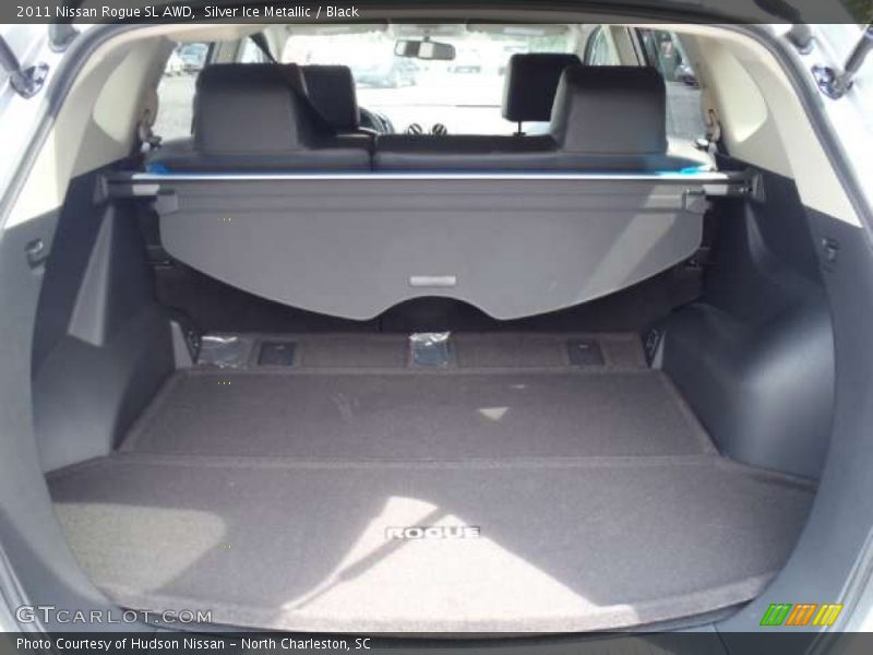 Silver Ice Metallic / Black 2011 Nissan Rogue SL AWD