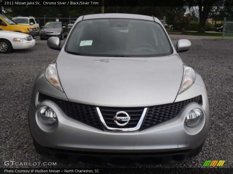Chrome Silver / Black/Silver Trim 2011 Nissan Juke SV