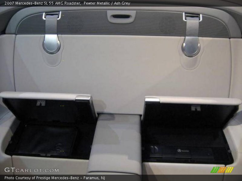 Pewter Metallic / Ash Grey 2007 Mercedes-Benz SL 55 AMG Roadster