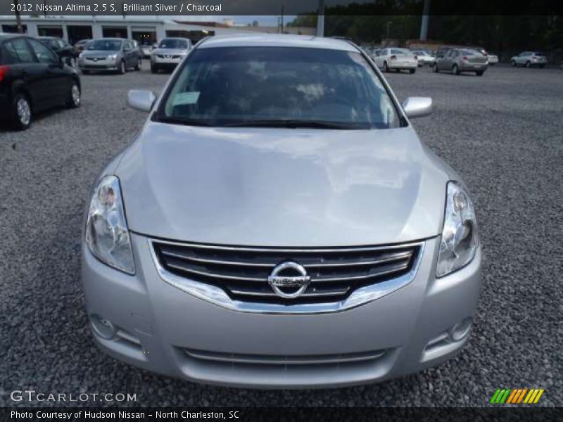 Brilliant Silver / Charcoal 2012 Nissan Altima 2.5 S