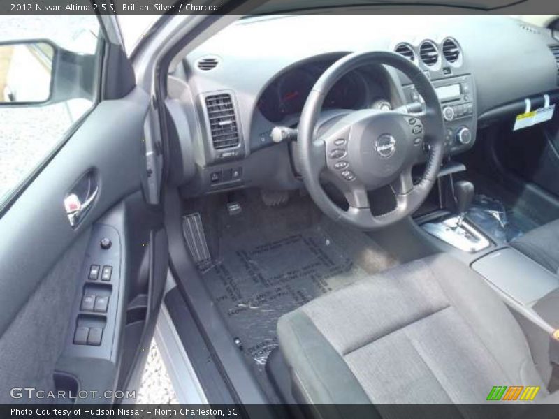 Brilliant Silver / Charcoal 2012 Nissan Altima 2.5 S