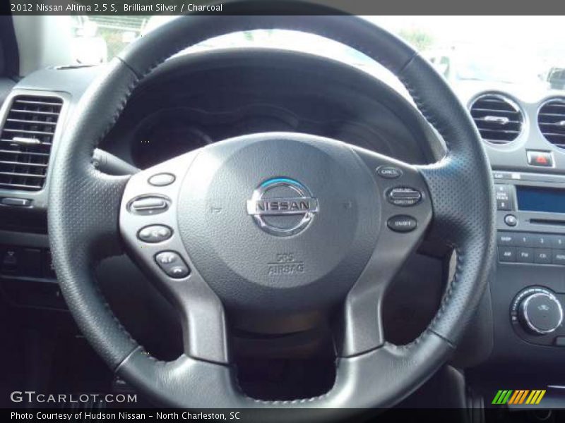 Brilliant Silver / Charcoal 2012 Nissan Altima 2.5 S