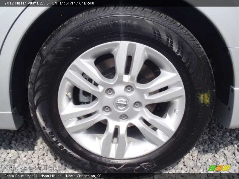 Brilliant Silver / Charcoal 2012 Nissan Altima 2.5 S