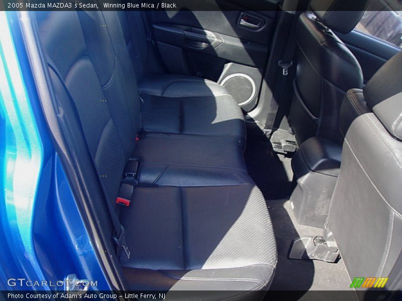 Winning Blue Mica / Black 2005 Mazda MAZDA3 s Sedan