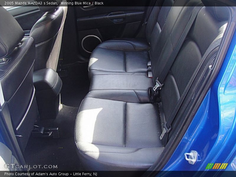 Winning Blue Mica / Black 2005 Mazda MAZDA3 s Sedan