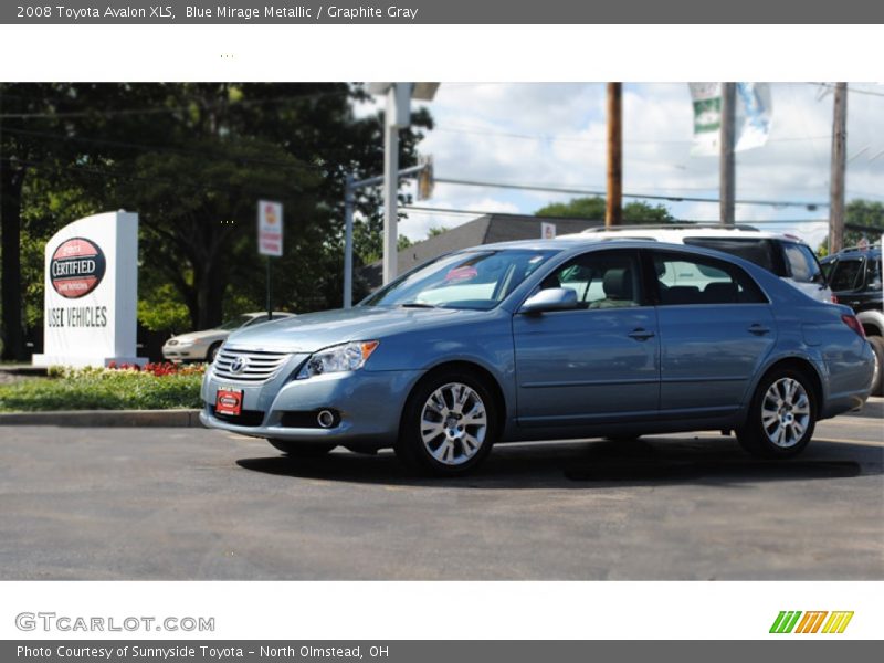 Blue Mirage Metallic / Graphite Gray 2008 Toyota Avalon XLS