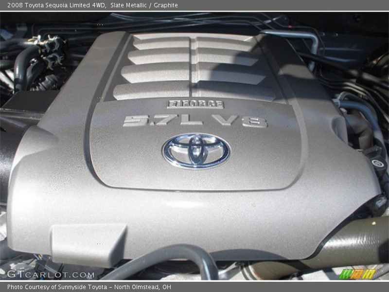 Slate Metallic / Graphite 2008 Toyota Sequoia Limited 4WD