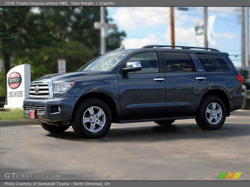 Slate Metallic / Graphite 2008 Toyota Sequoia Limited 4WD