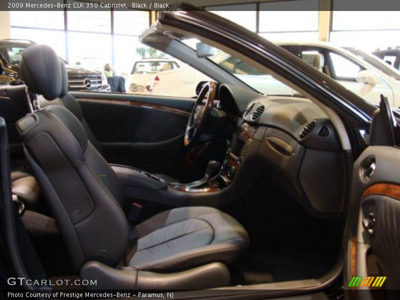 Black / Black 2009 Mercedes-Benz CLK 350 Cabriolet