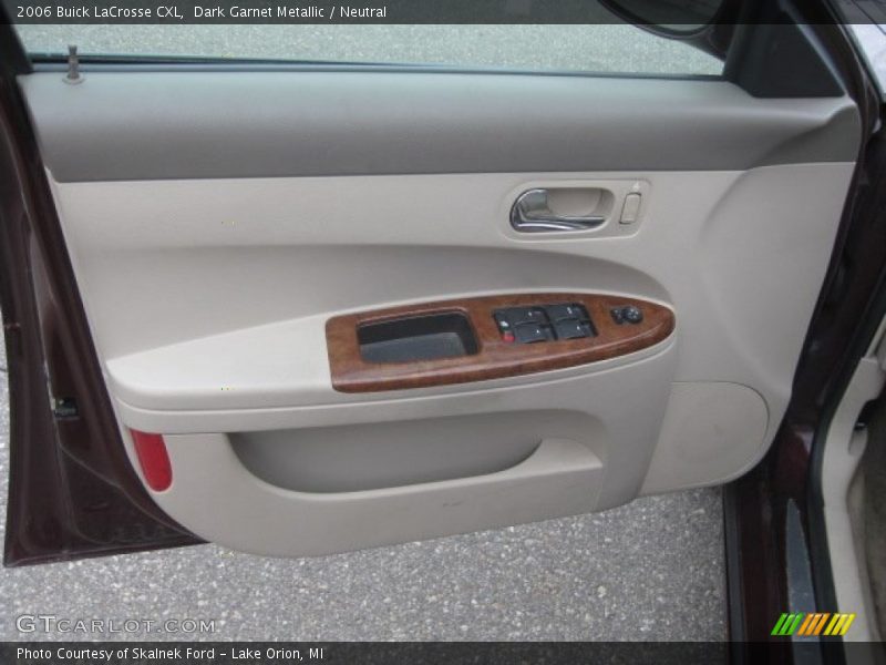 Dark Garnet Metallic / Neutral 2006 Buick LaCrosse CXL