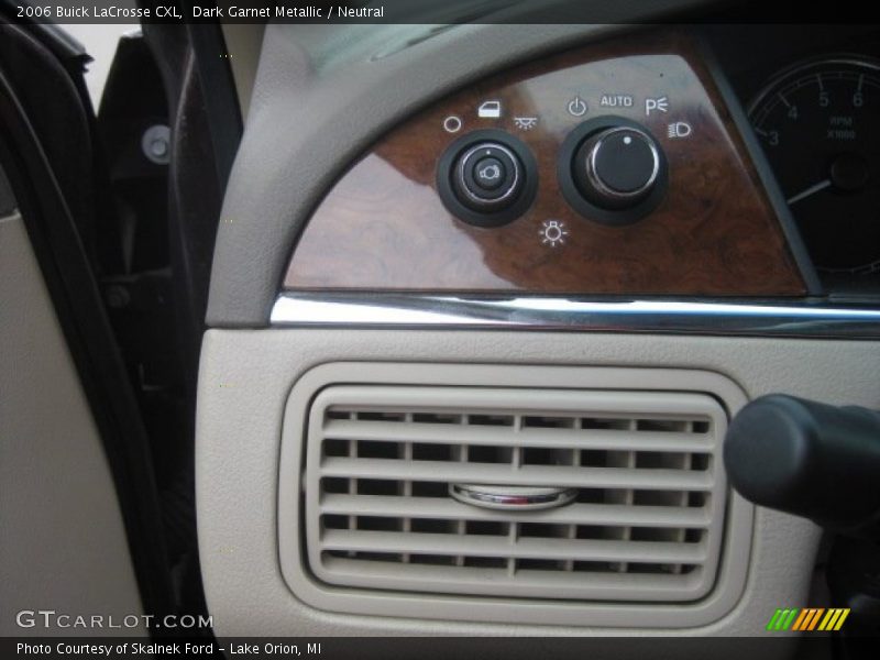 Dark Garnet Metallic / Neutral 2006 Buick LaCrosse CXL