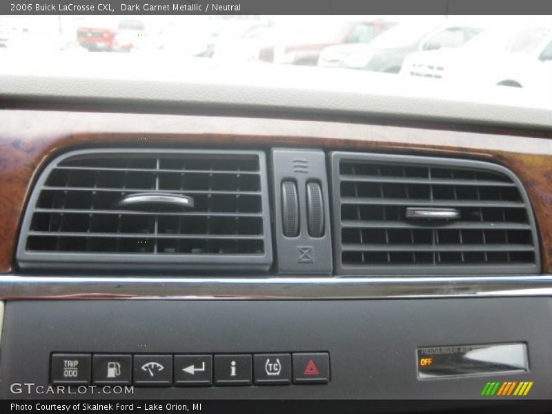 Dark Garnet Metallic / Neutral 2006 Buick LaCrosse CXL