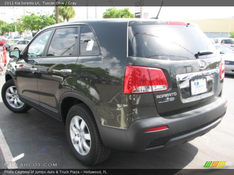 Tuscan Olive / Gray 2011 Kia Sorento LX