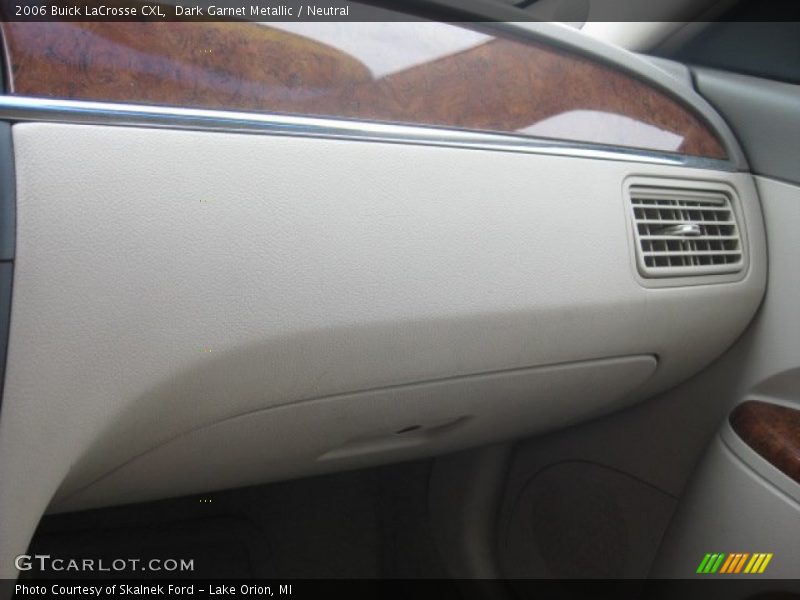 Dark Garnet Metallic / Neutral 2006 Buick LaCrosse CXL