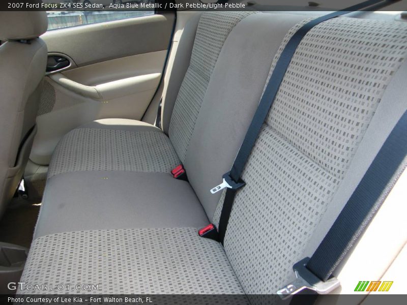 Aqua Blue Metallic / Dark Pebble/Light Pebble 2007 Ford Focus ZX4 SES Sedan