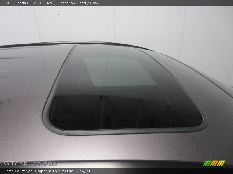 Tango Red Pearl / Gray 2010 Honda CR-V EX-L AWD