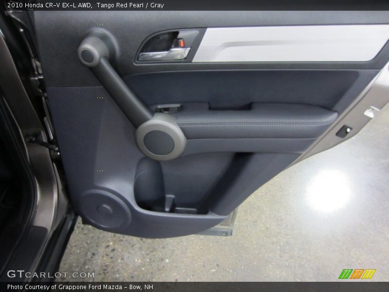 Tango Red Pearl / Gray 2010 Honda CR-V EX-L AWD