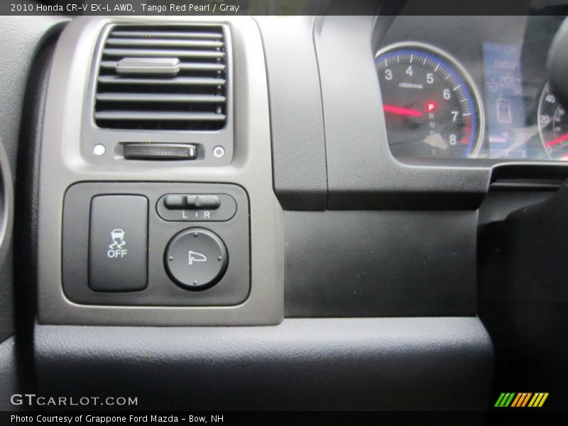 Tango Red Pearl / Gray 2010 Honda CR-V EX-L AWD