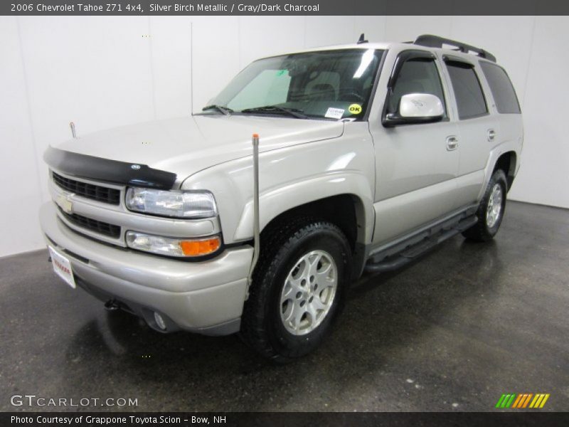 Silver Birch Metallic / Gray/Dark Charcoal 2006 Chevrolet Tahoe Z71 4x4