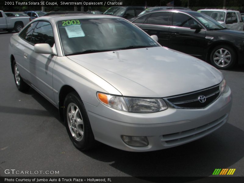 Silverstream Opalescent / Charcoal 2001 Toyota Solara SE Coupe