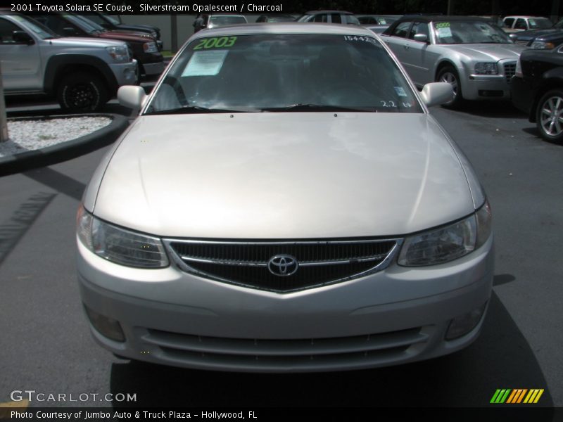 Silverstream Opalescent / Charcoal 2001 Toyota Solara SE Coupe