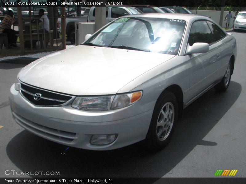 Silverstream Opalescent / Charcoal 2001 Toyota Solara SE Coupe