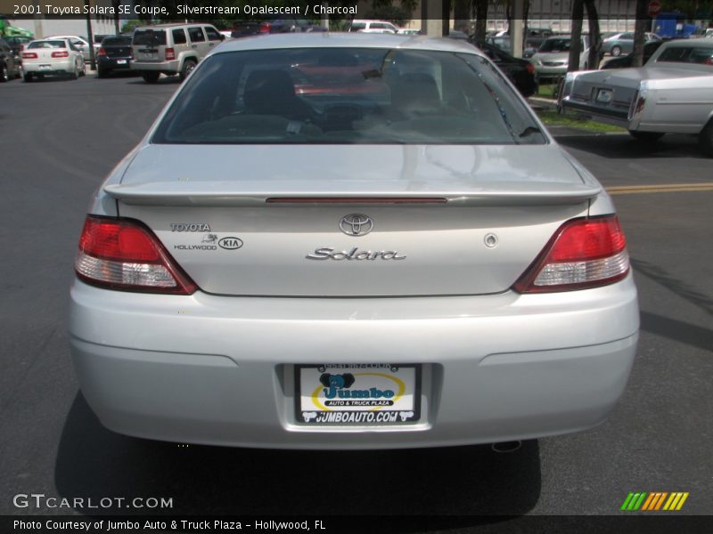 Silverstream Opalescent / Charcoal 2001 Toyota Solara SE Coupe