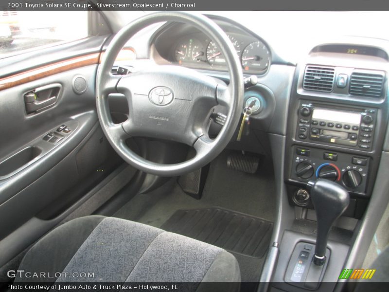 Silverstream Opalescent / Charcoal 2001 Toyota Solara SE Coupe