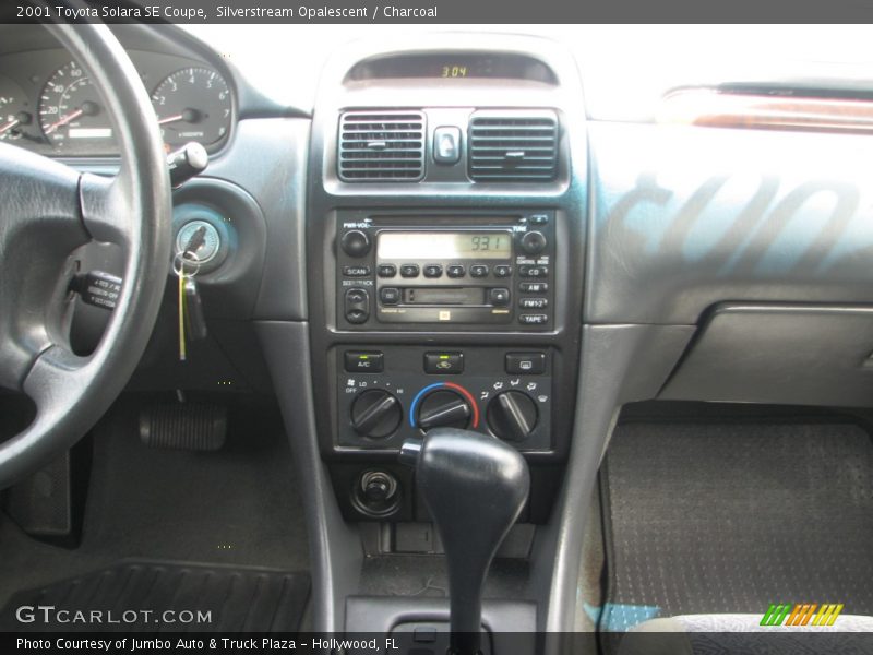 Silverstream Opalescent / Charcoal 2001 Toyota Solara SE Coupe