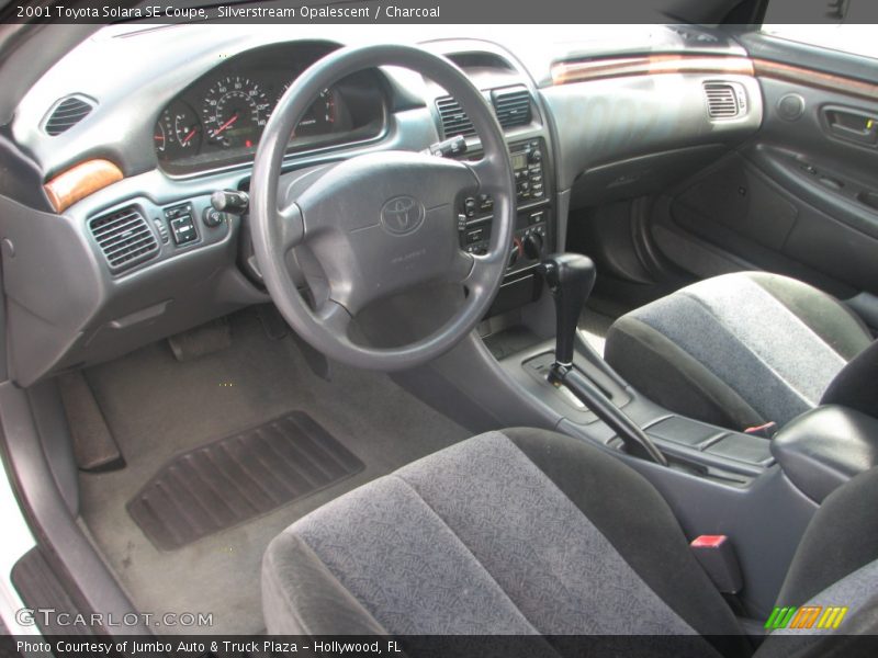 Silverstream Opalescent / Charcoal 2001 Toyota Solara SE Coupe
