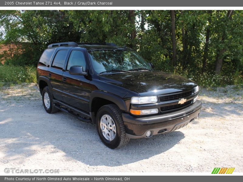 Black / Gray/Dark Charcoal 2005 Chevrolet Tahoe Z71 4x4