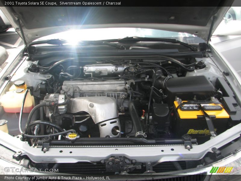 Silverstream Opalescent / Charcoal 2001 Toyota Solara SE Coupe