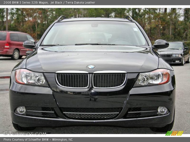 Jet Black / Terra Dakota Leather 2008 BMW 3 Series 328i Wagon