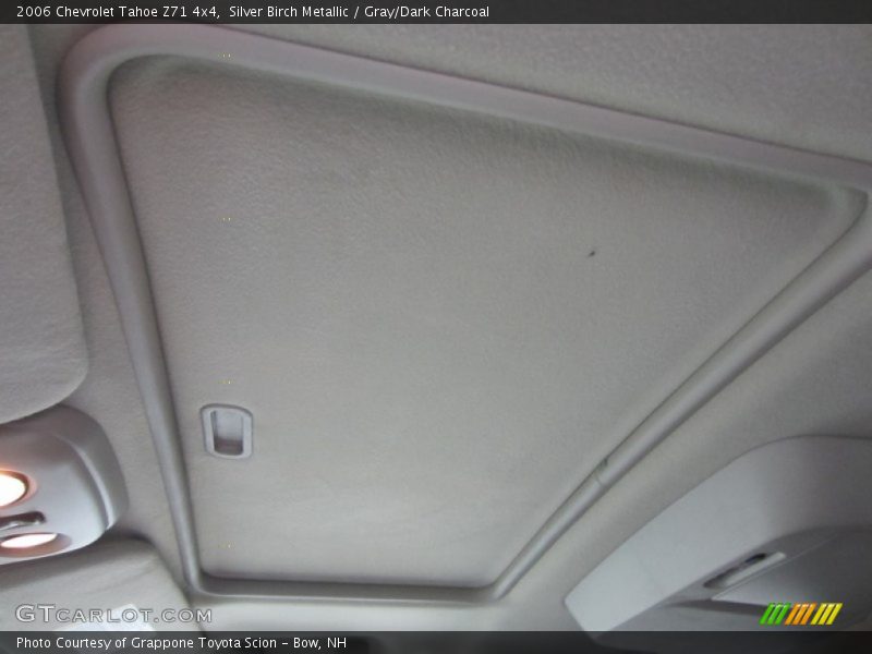 Silver Birch Metallic / Gray/Dark Charcoal 2006 Chevrolet Tahoe Z71 4x4