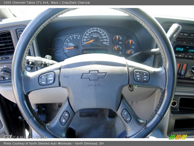 Black / Gray/Dark Charcoal 2005 Chevrolet Tahoe Z71 4x4