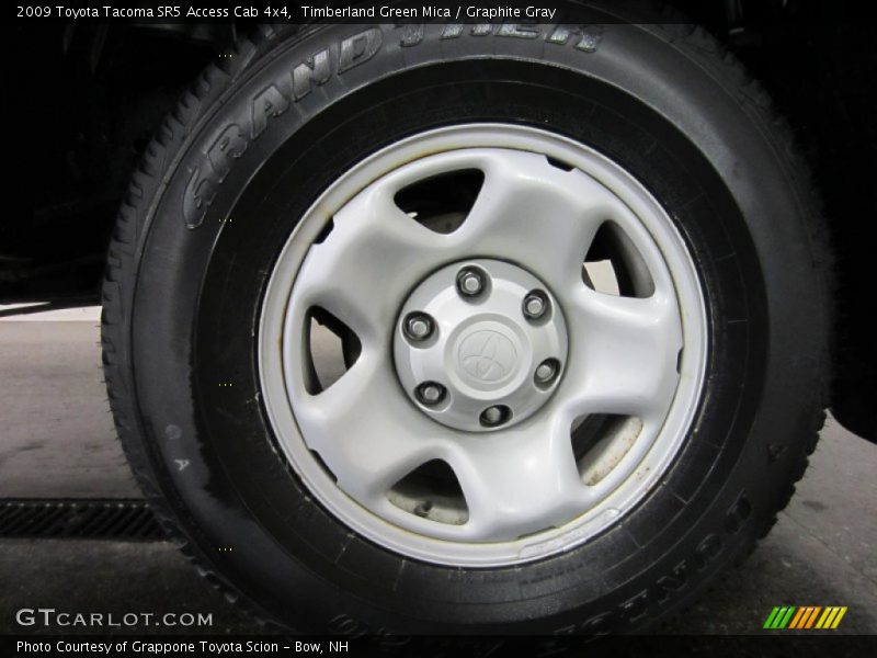Timberland Green Mica / Graphite Gray 2009 Toyota Tacoma SR5 Access Cab 4x4