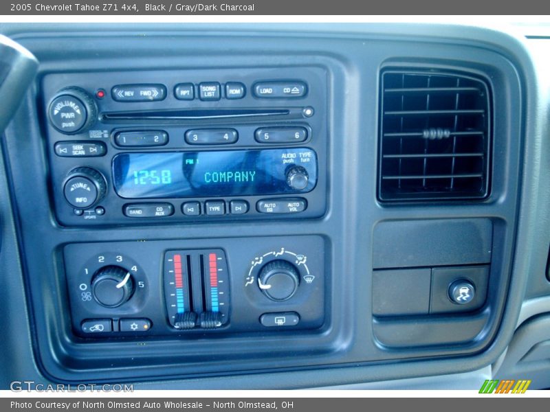 Black / Gray/Dark Charcoal 2005 Chevrolet Tahoe Z71 4x4