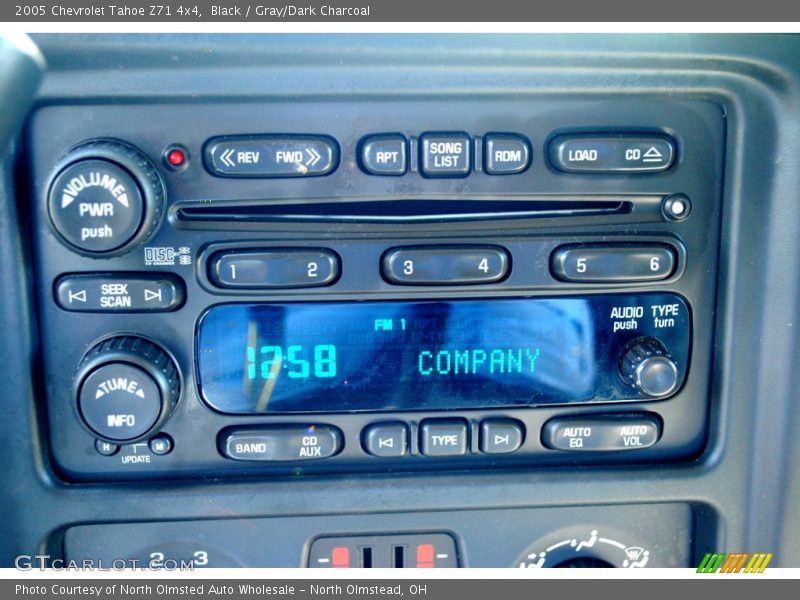 Black / Gray/Dark Charcoal 2005 Chevrolet Tahoe Z71 4x4
