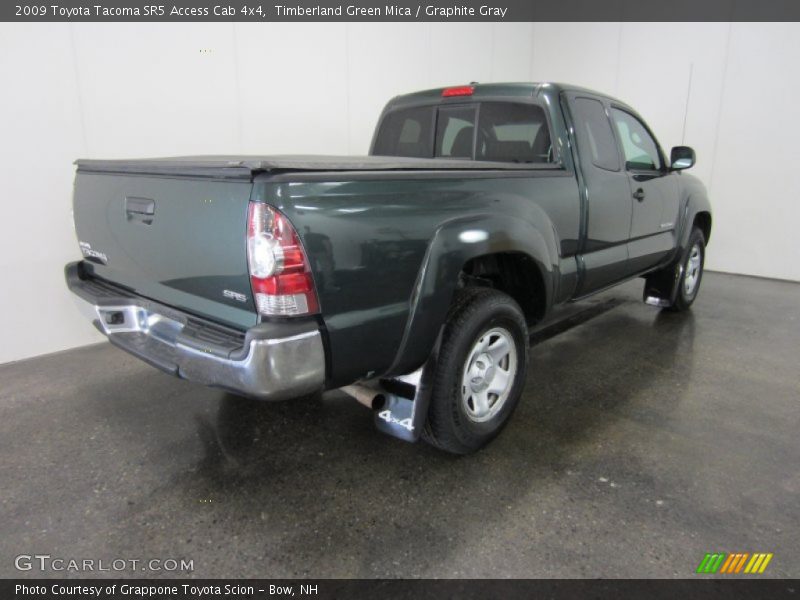 Timberland Green Mica / Graphite Gray 2009 Toyota Tacoma SR5 Access Cab 4x4