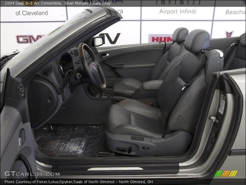  2004 9-3 Arc Convertible Slate Gray Interior
