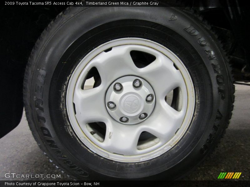 Timberland Green Mica / Graphite Gray 2009 Toyota Tacoma SR5 Access Cab 4x4