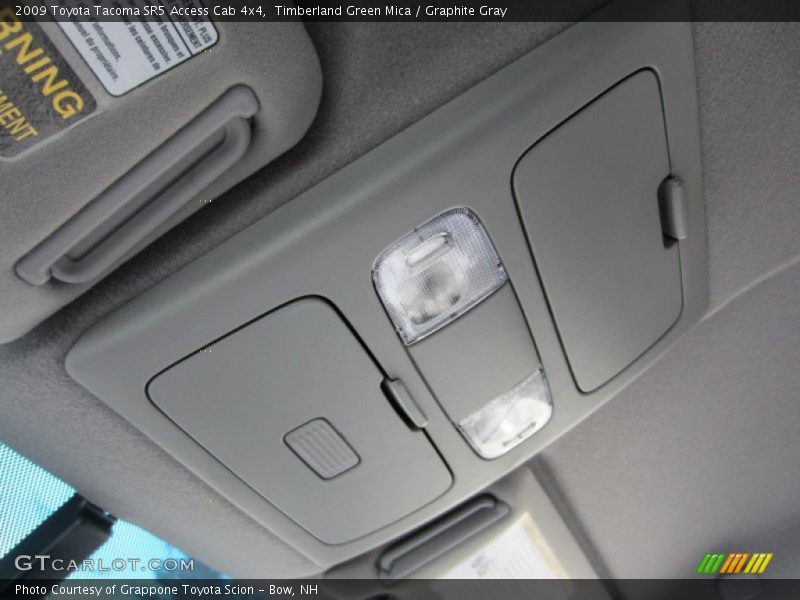 Timberland Green Mica / Graphite Gray 2009 Toyota Tacoma SR5 Access Cab 4x4