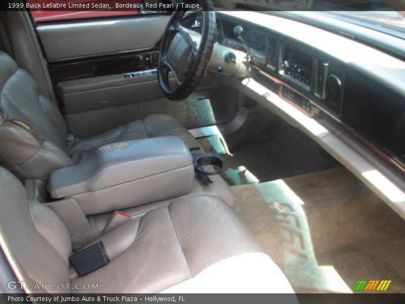 Bordeaux Red Pearl / Taupe 1999 Buick LeSabre Limited Sedan